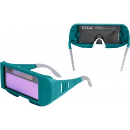 TOTAL AUTO DARKENING WELDING GLASSES - GOGGLE 95 X 31mm TSP9401 TOTAL ΓΥΑΛΙΑ ΗΛΕΚΤΡΟΚΟΛΛΗΣΗΣ ΑΥΤΟΜΑΤΗΣ ΣΚΙΑΣΗΣ 95 x31 mmTSP9401 